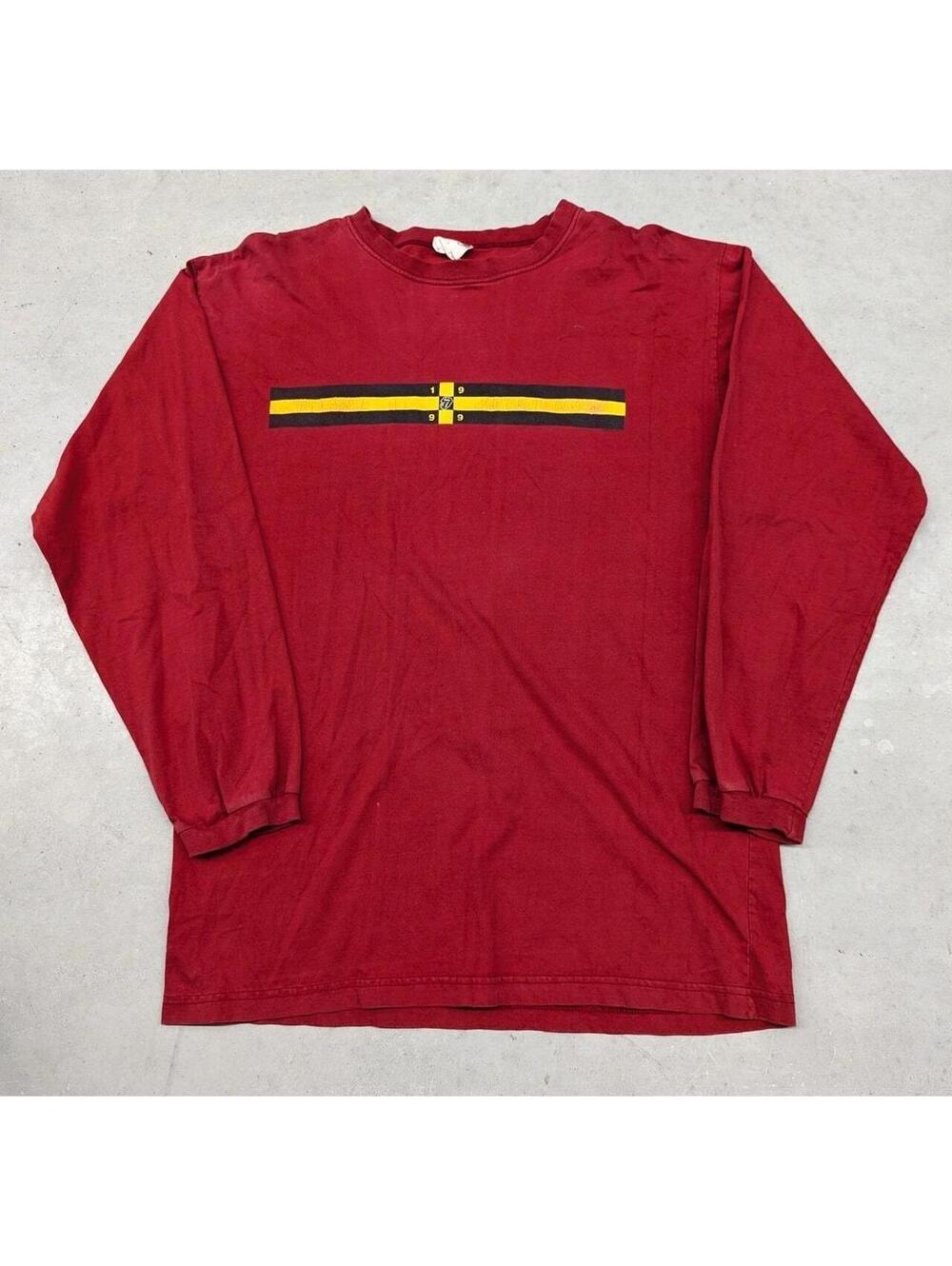 Vintage 90s Tommy Hilfiger Rolling Stones long sleeve shirt
